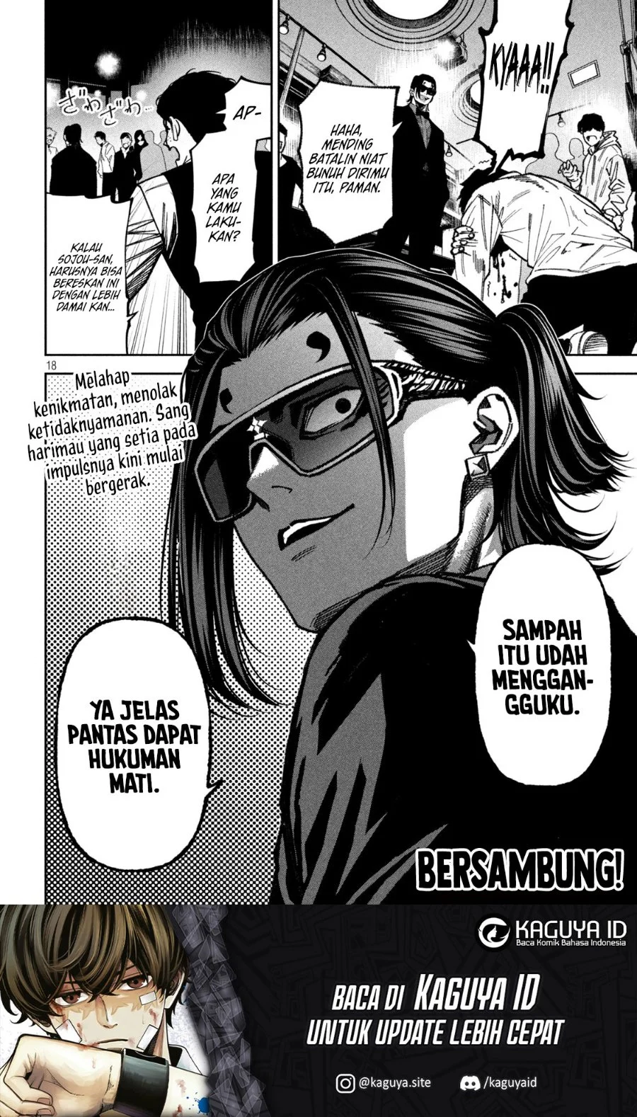 Bouryoku Banzai Chapter 71 Gambar 19