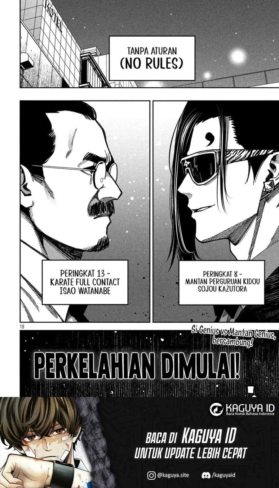 Bouryoku Banzai Chapter 74 Gambar 19