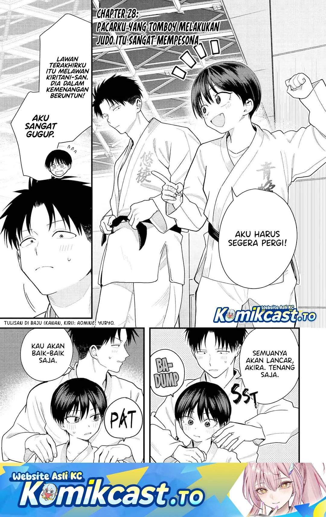 Manga Boyish Kanojo ga Kawai-sugiru Chapter 28 gambar 2