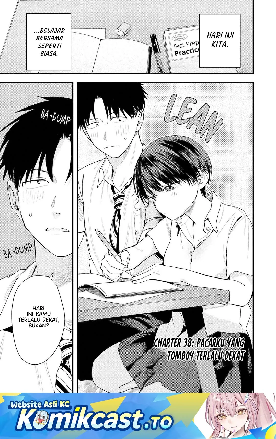 Manga Boyish Kanojo ga Kawai-sugiru Chapter 38 gambar 2