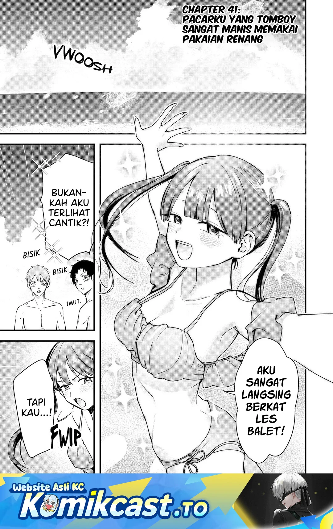 Manga Boyish Kanojo ga Kawai-sugiru Chapter 41 gambar 2