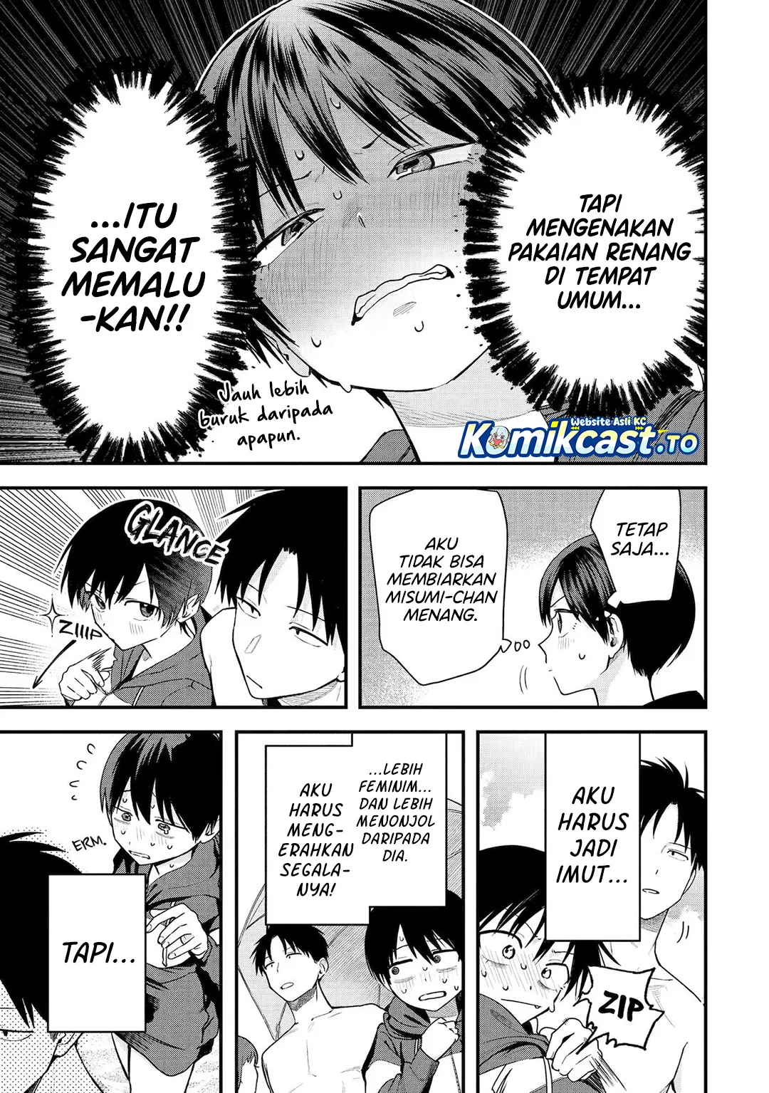 Boyish Kanojo ga Kawai-sugiru Chapter 41 Gambar 6