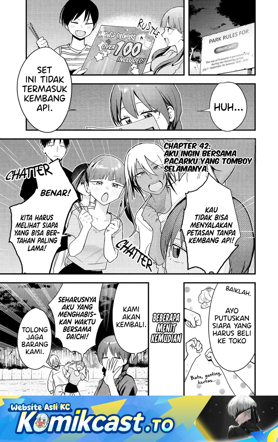 Manga Boyish Kanojo ga Kawai-sugiru Chapter 42 gambar 2