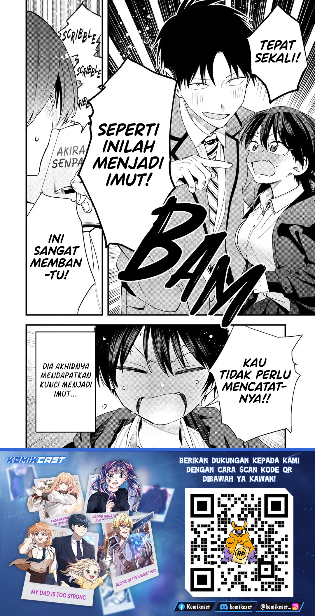 Boyish Kanojo ga Kawai-sugiru Chapter 45 Gambar 13