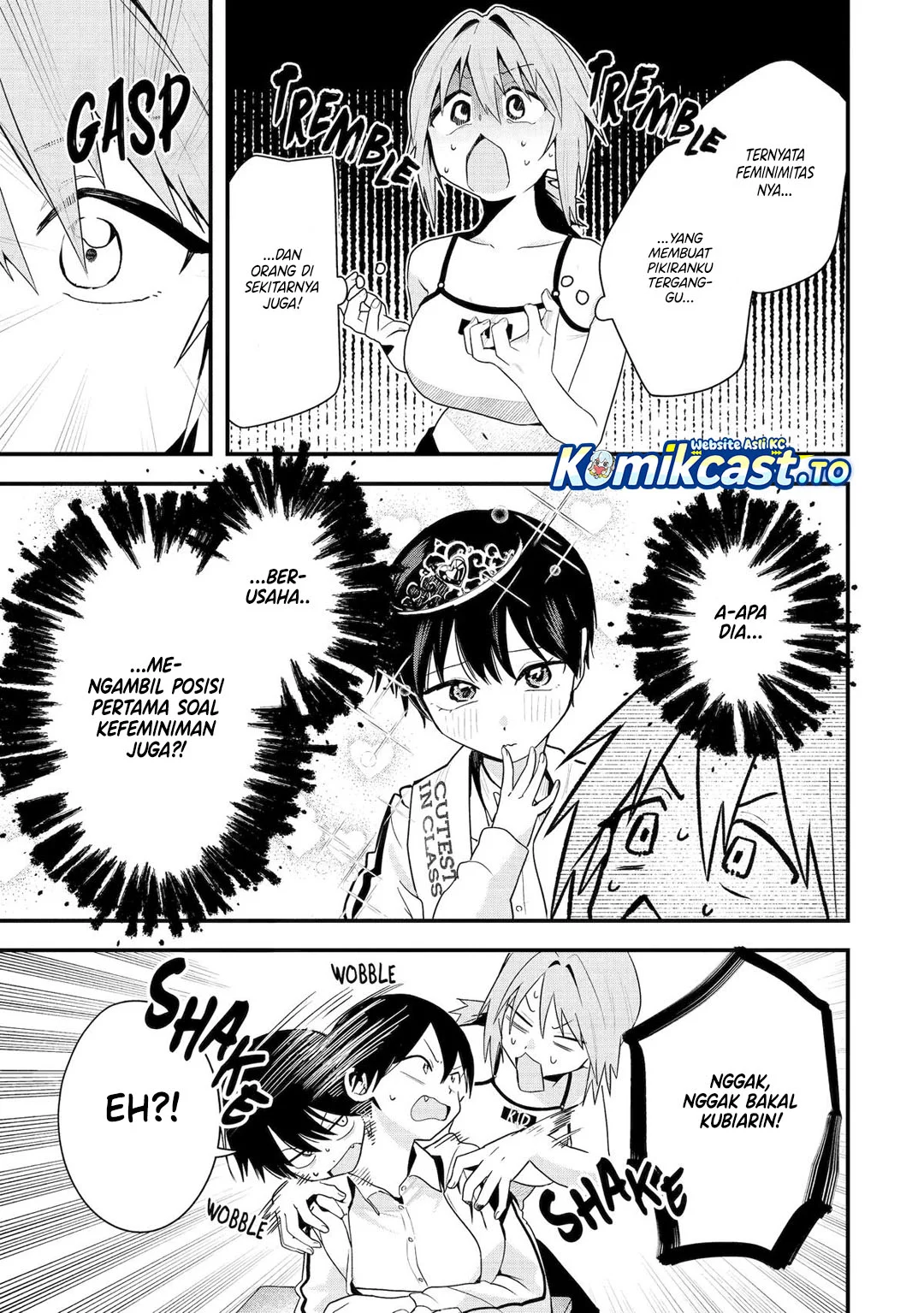 Boyish Kanojo ga Kawai-sugiru Chapter 47 Gambar 14