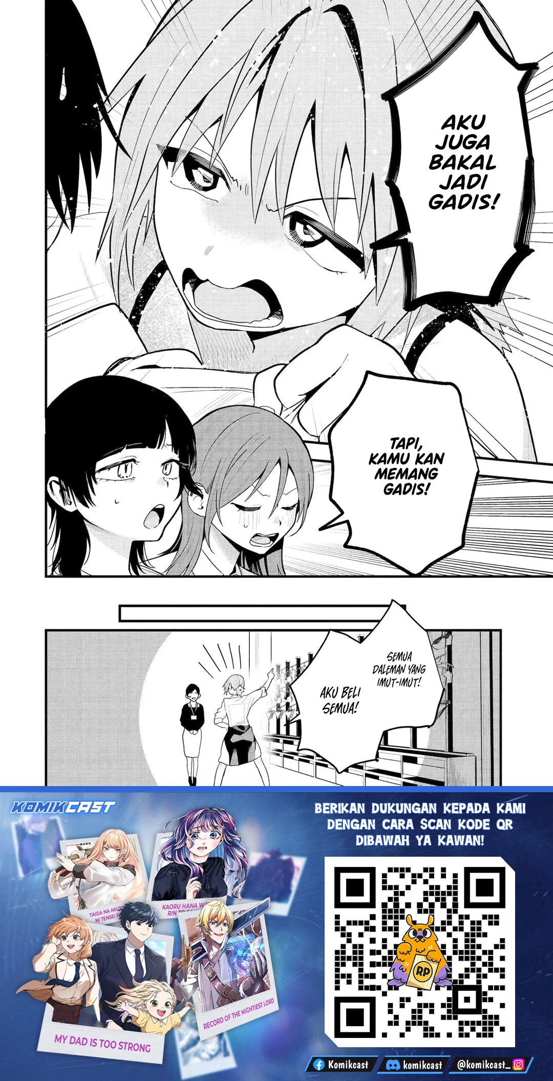Boyish Kanojo ga Kawai-sugiru Chapter 47 Gambar 15