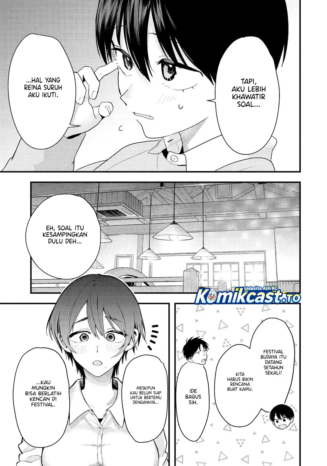 Boyish Kanojo ga Kawai-sugiru Chapter 48 Gambar 8