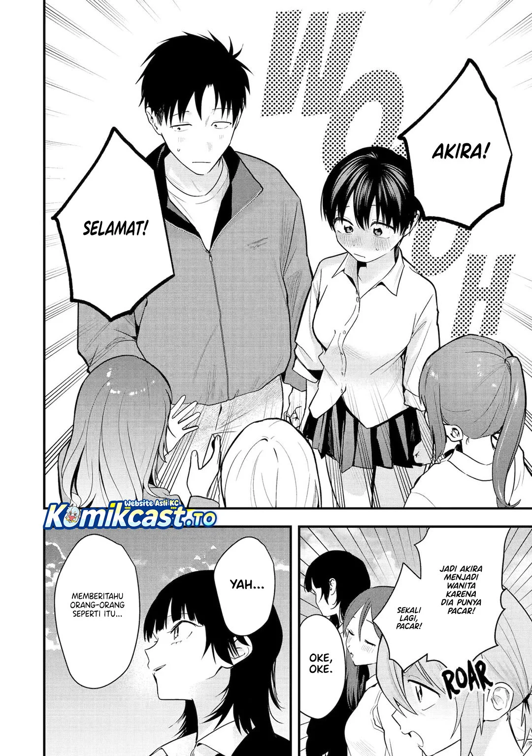 Boyish Kanojo ga Kawai-sugiru Chapter 50 Gambar 24