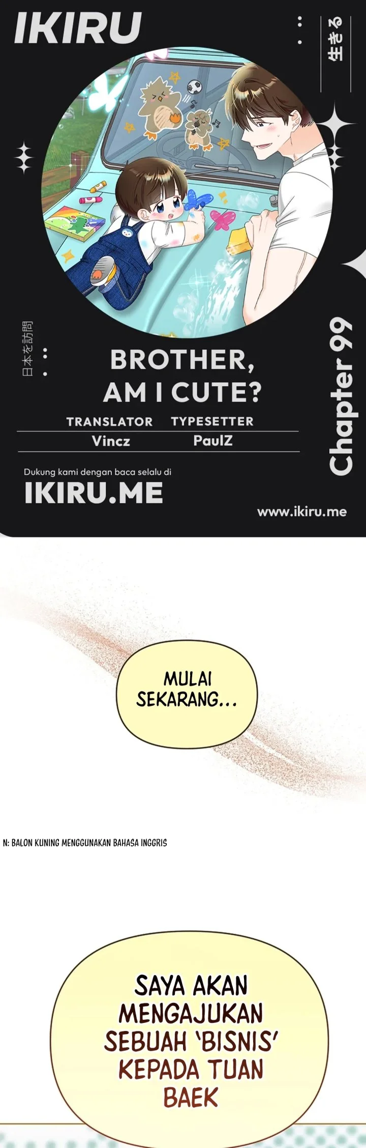 Brother, Am I Cute? Chapter 99 halaman 2