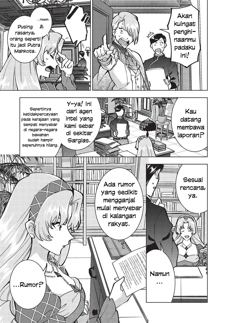 Buchigire Reijou wa Houfuku wo Chikaimashita. ~Madousho no Chikara de Sokoku wo Tataki Tsubushimasu~ Chapter 21 halaman 6
