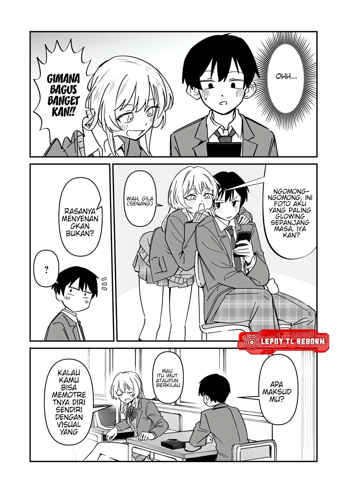Buchou-kun to jidori gyaru Chapter 0 Gambar 11