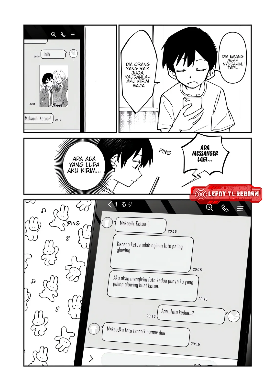 Buchou-kun to jidori gyaru Chapter 0 Gambar 14