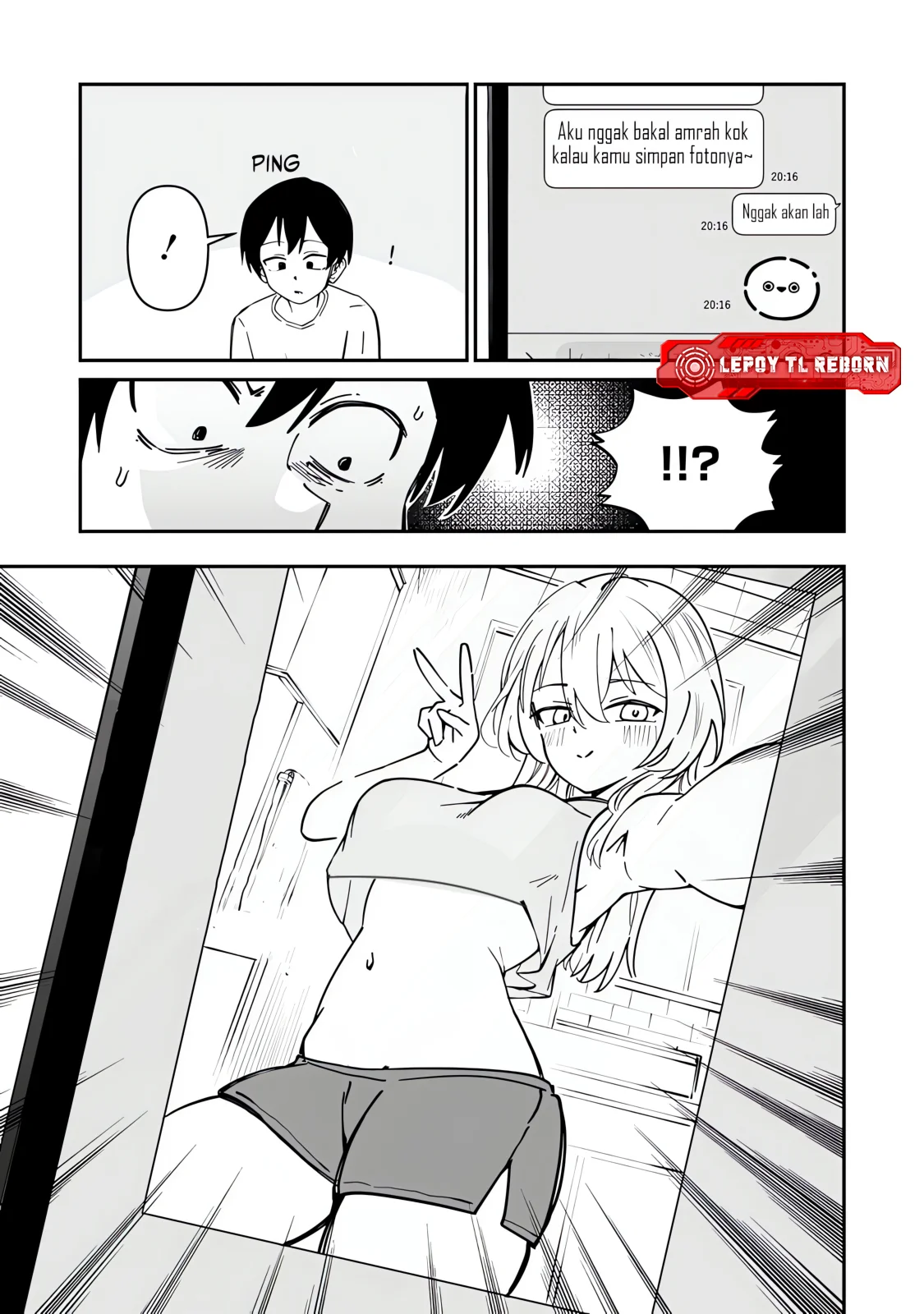 Buchou-kun to jidori gyaru Chapter 0 Gambar 15