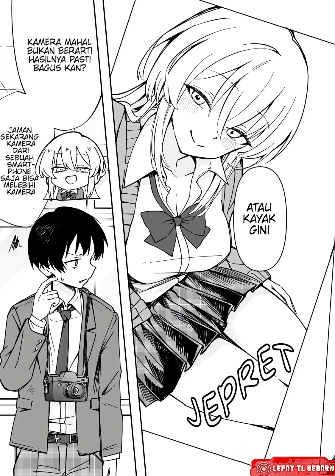 Buchou-kun to jidori gyaru Chapter 0 Gambar 3