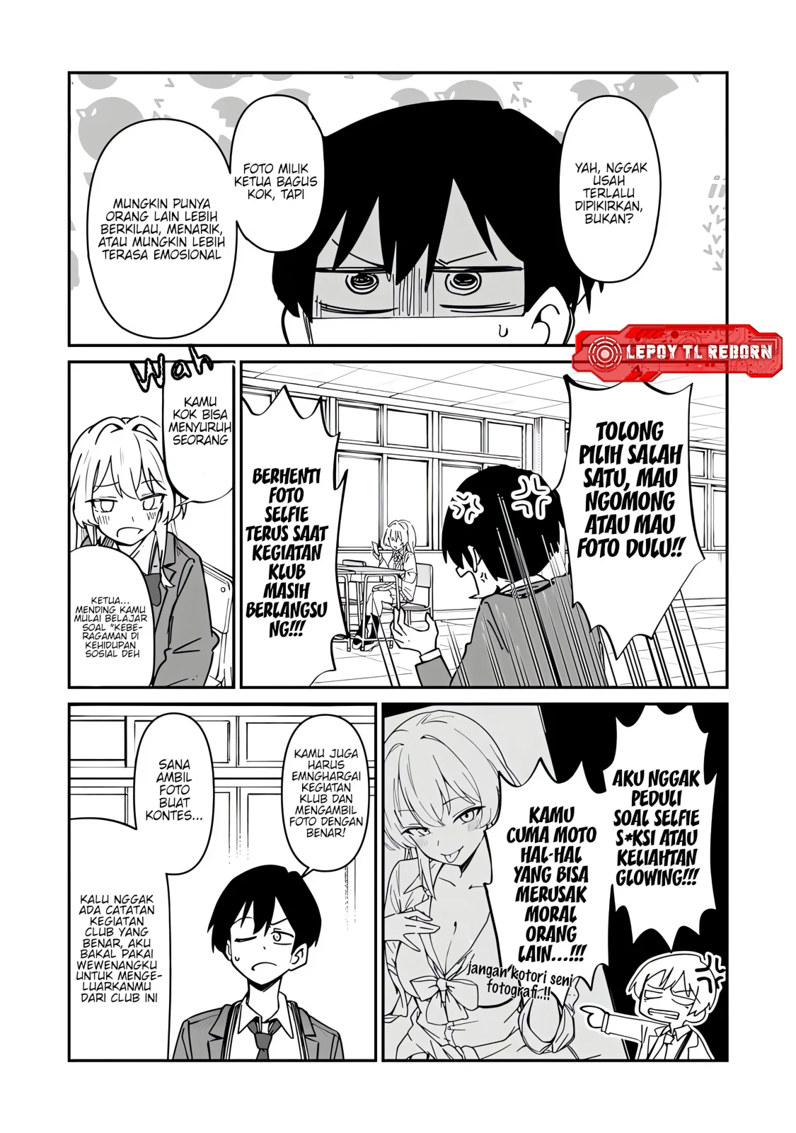 Buchou-kun to jidori gyaru Chapter 0 Gambar 4