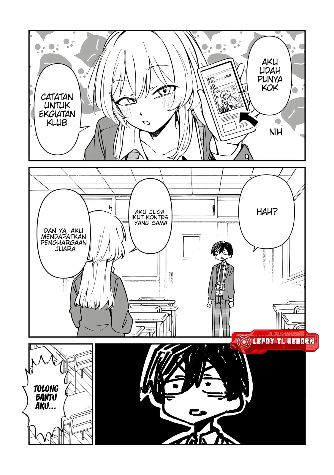 Buchou-kun to jidori gyaru Chapter 0 Gambar 5