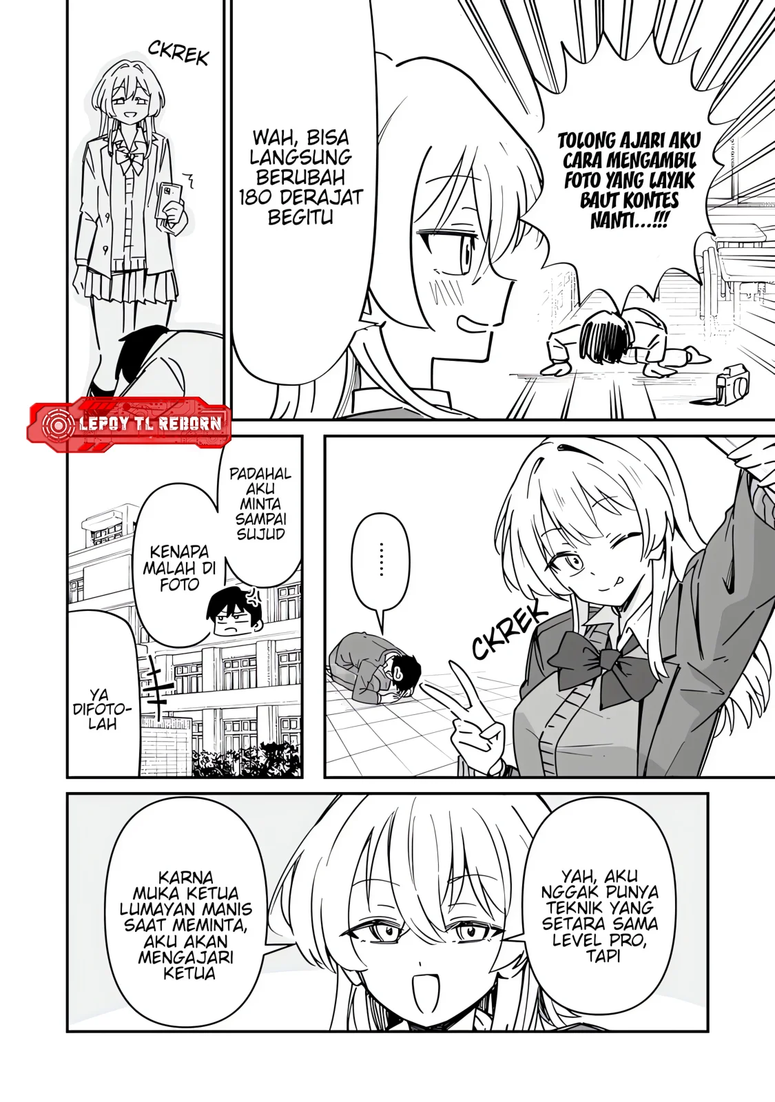 Buchou-kun to jidori gyaru Chapter 0 Gambar 6