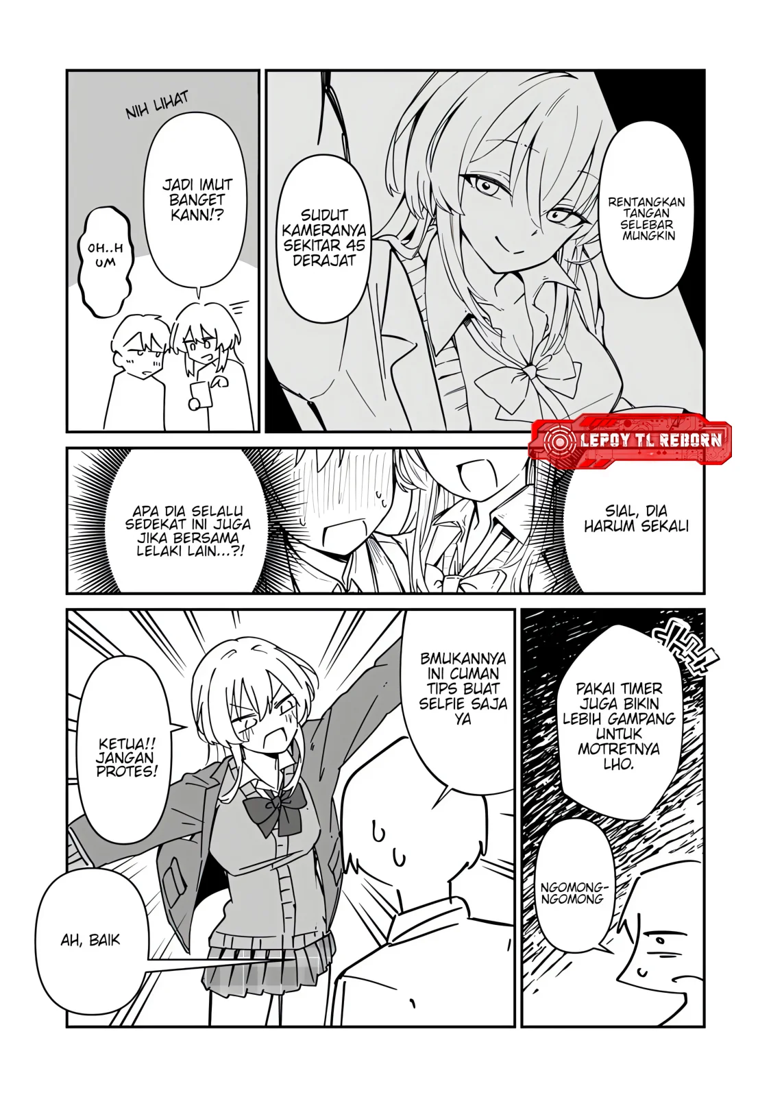 Buchou-kun to jidori gyaru Chapter 0 Gambar 8