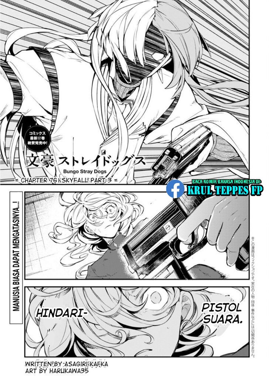 Baca Komik Bungou Stray Dogs Chapter 76 Gambar 1