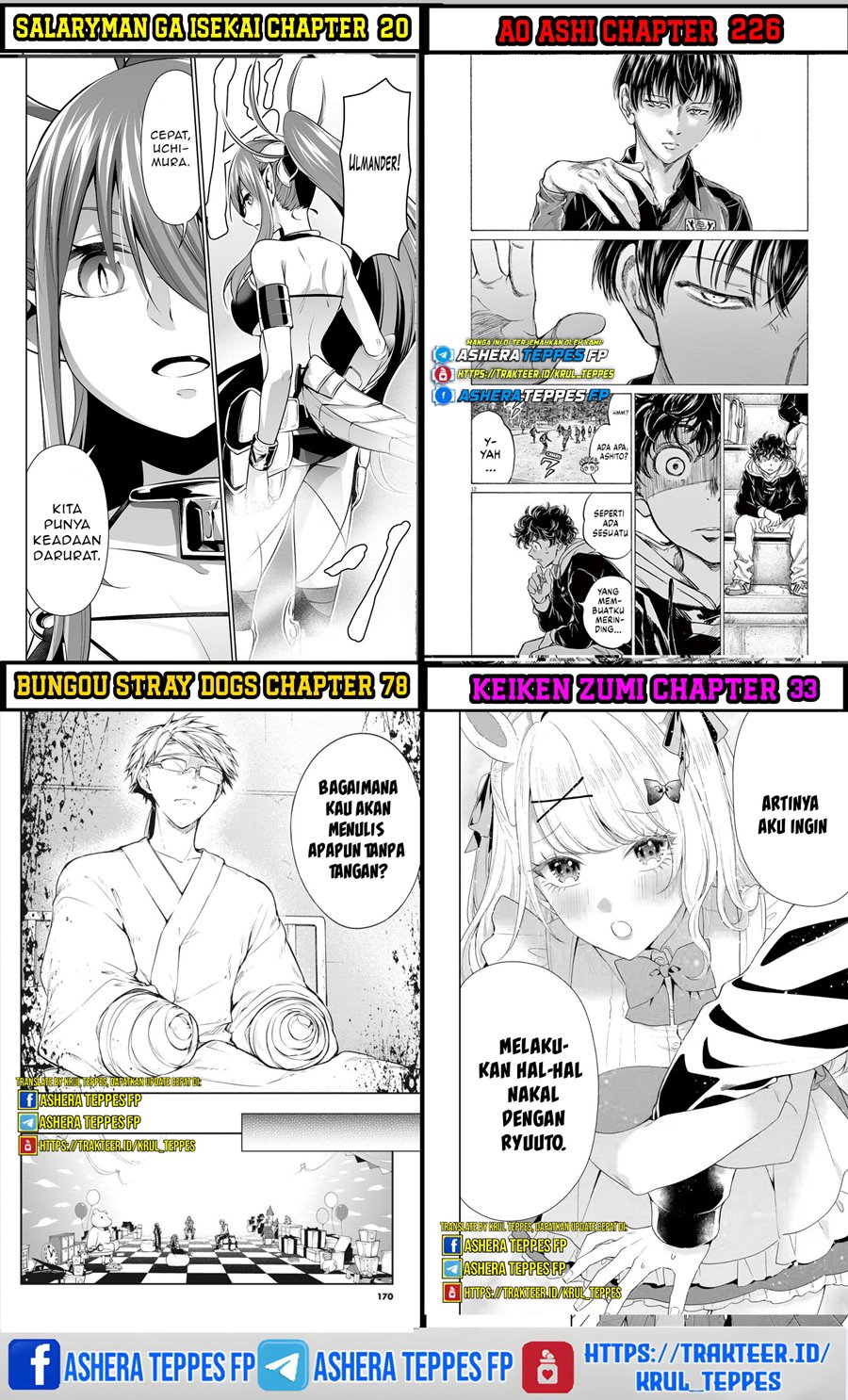 Bungou Stray Dogs Chapter 76 Gambar 42