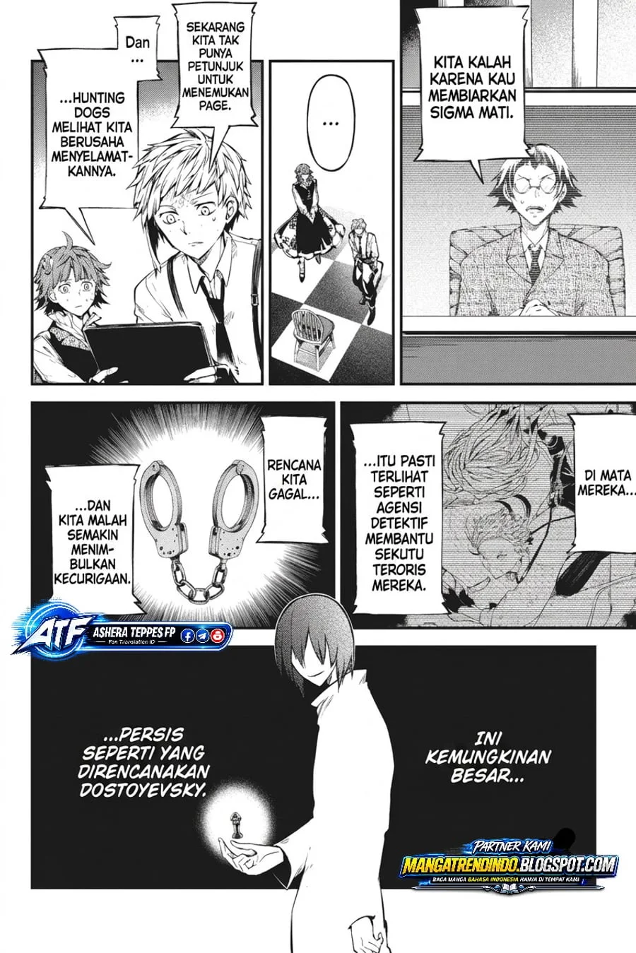 Bungou Stray Dogs Chapter 77 halaman 12