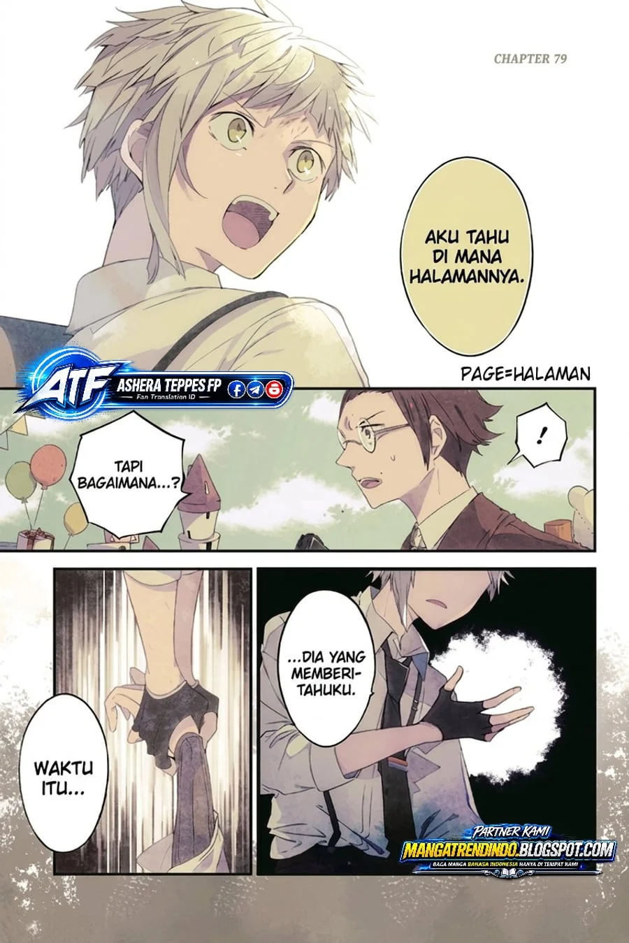 Bungou Stray Dogs Chapter 79 Gambar 3
