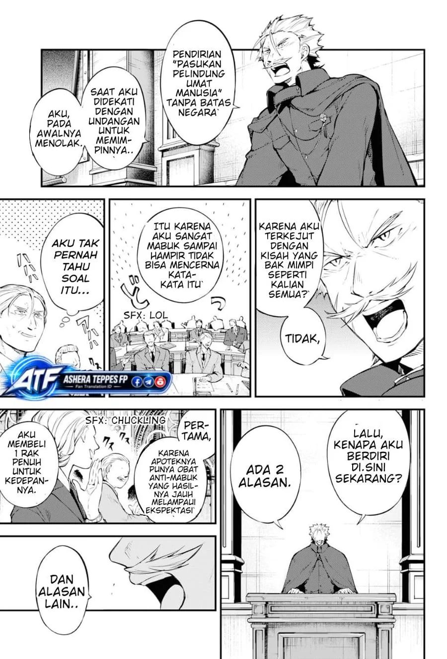 Bungou Stray Dogs Chapter 82 Gambar 10