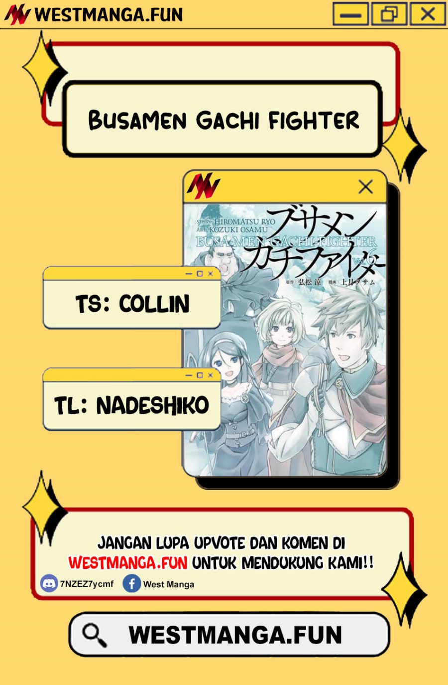 Busamen Gachi Fighter Chapter 10 Gambar 4