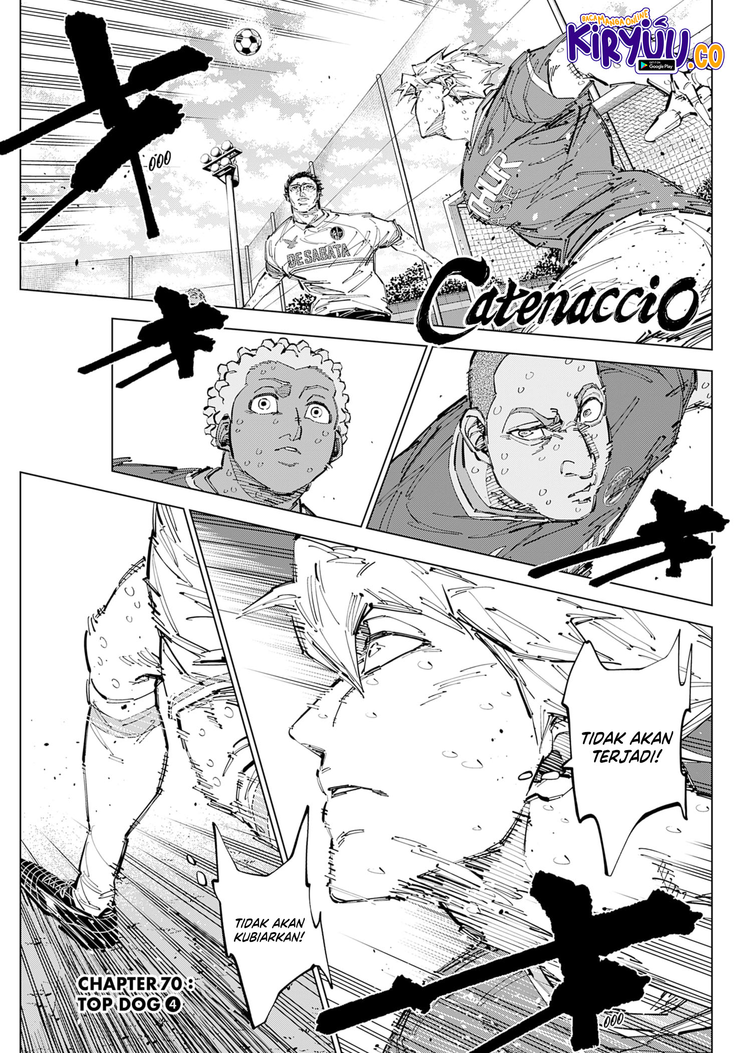 Baca Komik Catenaccio Chapter 70 Gambar 1