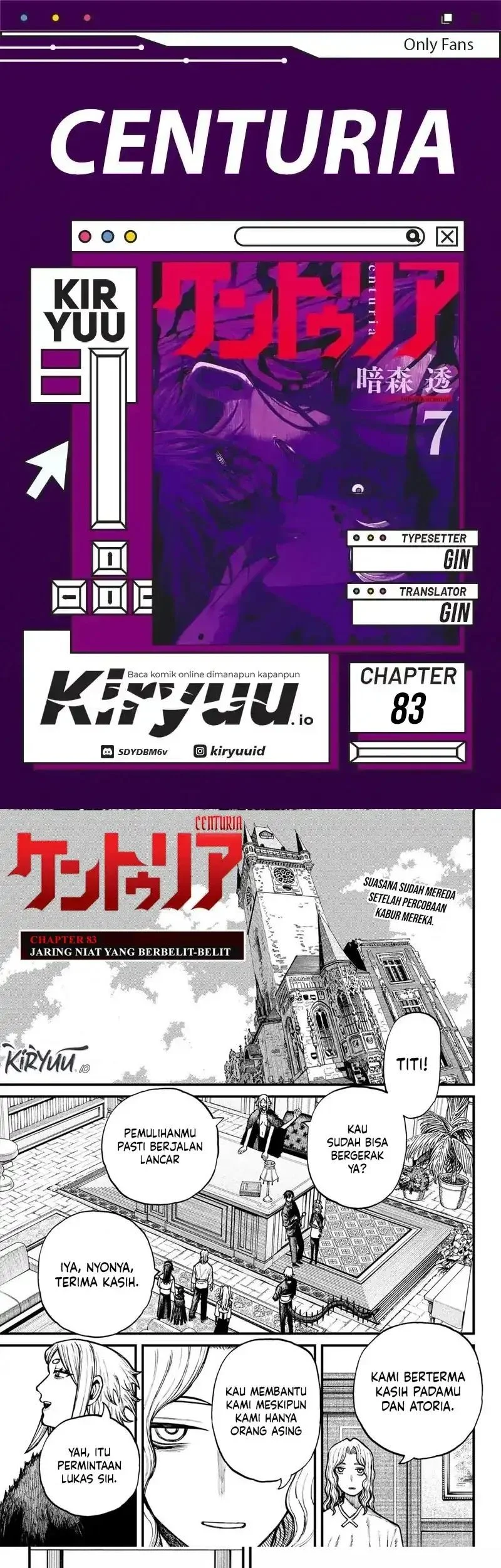 Komik Centuria Chapter 83 gambar 1