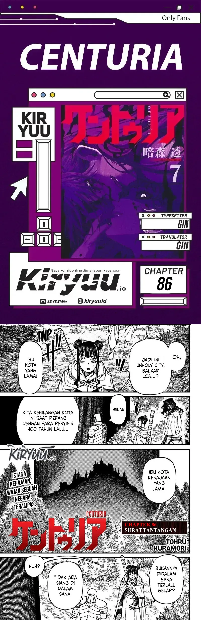 Komik Centuria Chapter 86 gambar 1