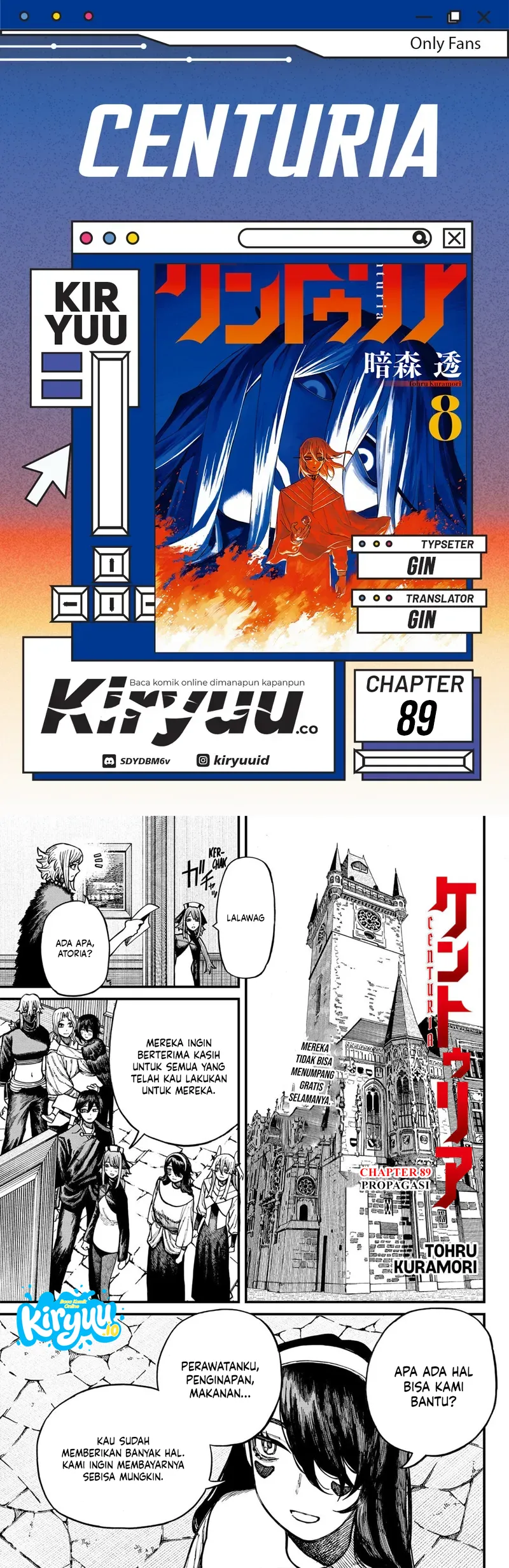 Komik Centuria Chapter 89 gambar 1