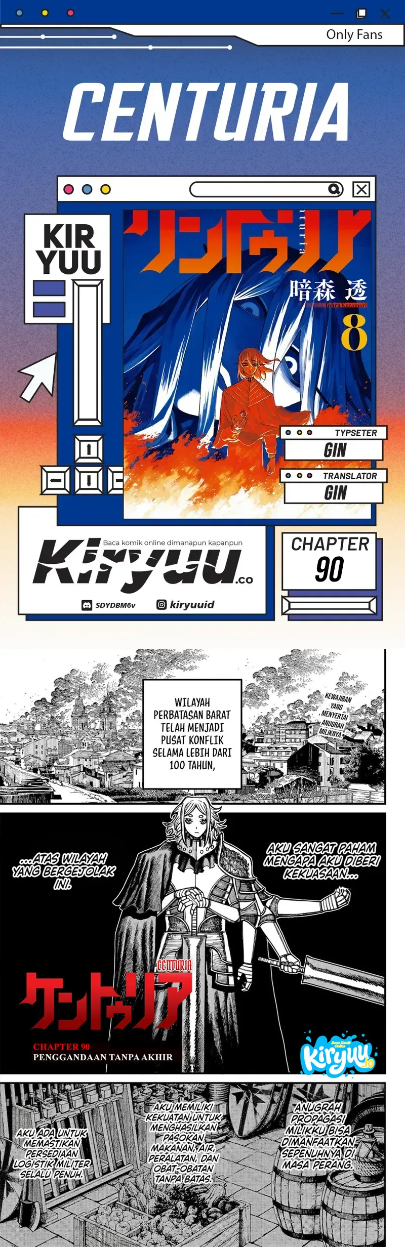 Komik Centuria Chapter 90 gambar 1