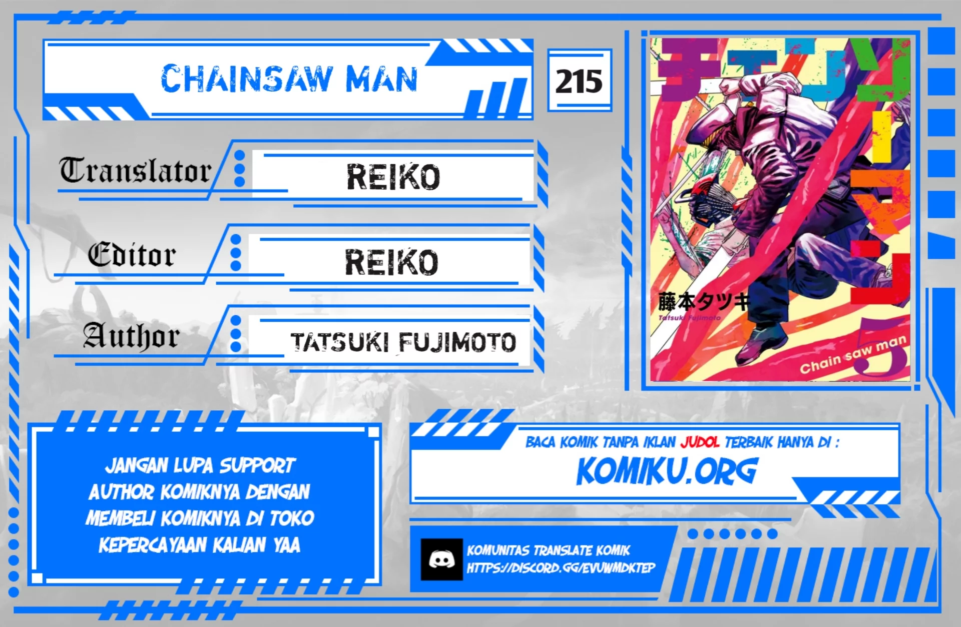 Komik Chainsaw Man Chapter 215 gambar nomor 1