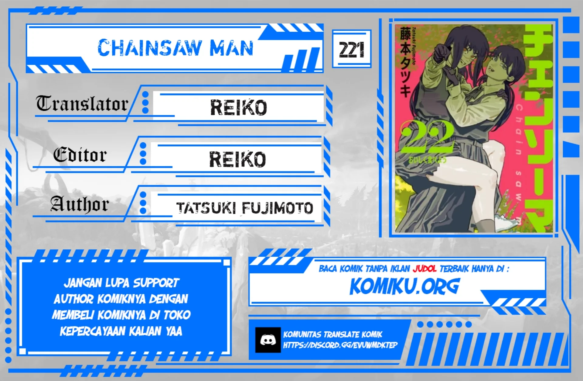 Komik Chainsaw Man Chapter 221 gambar nomor 1