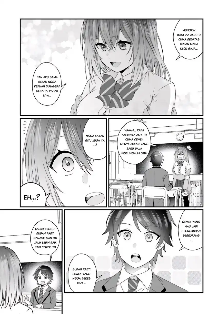 Chicchakute Dekakute Kawaii Nanase-san o Kanchigai Moto-kare Kara Ubatte Shiawase ni Suru Chapter 2.1 Gambar 7
