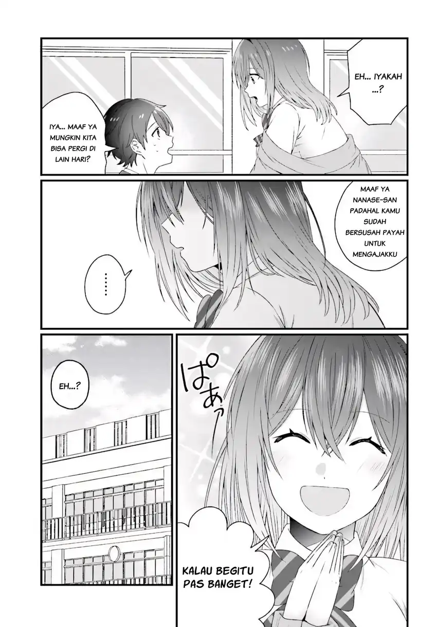 Chicchakute Dekakute Kawaii Nanase-san o Kanchigai Moto-kare Kara Ubatte Shiawase ni Suru Chapter 2.1 Gambar 9