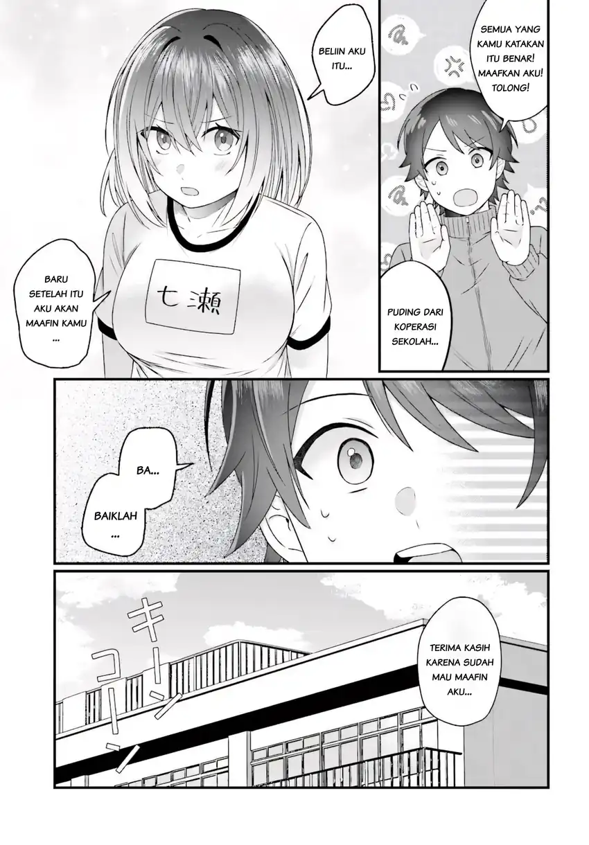 Chicchakute Dekakute Kawaii Nanase-san o Kanchigai Moto-kare Kara Ubatte Shiawase ni Suru Chapter 3.1 Gambar 12