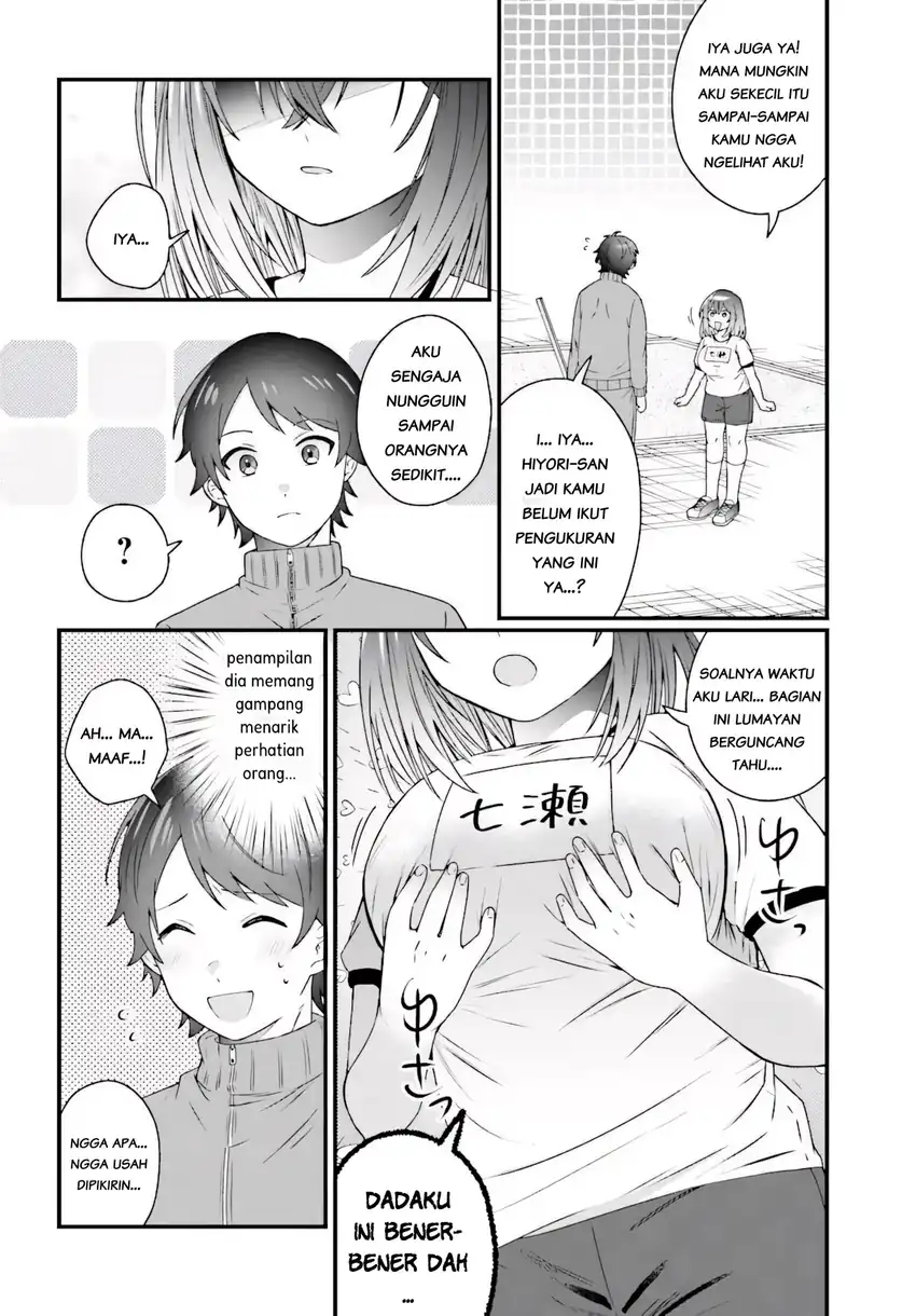 Chicchakute Dekakute Kawaii Nanase-san o Kanchigai Moto-kare Kara Ubatte Shiawase ni Suru Chapter 3.1 halaman 6
