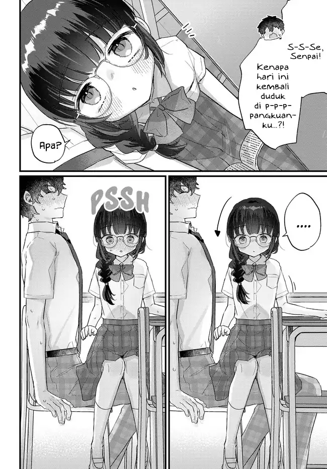 Chiisakute Kawaii Bungeibu no Chiteki na Senpai o, Hiza no Ue ni Nosetara Mainichi Suwattekuru you ni natta Chapter 2.1 Gambar 12