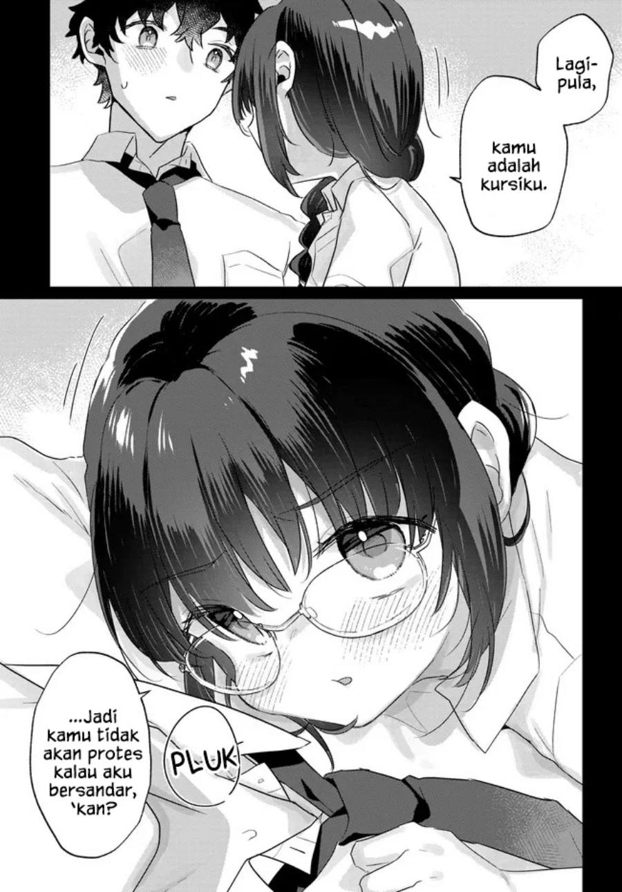 Chiisakute Kawaii Bungeibu no Chiteki na Senpai o, Hiza no Ue ni Nosetara Mainichi Suwattekuru you ni natta Chapter 2.2 Gambar 15