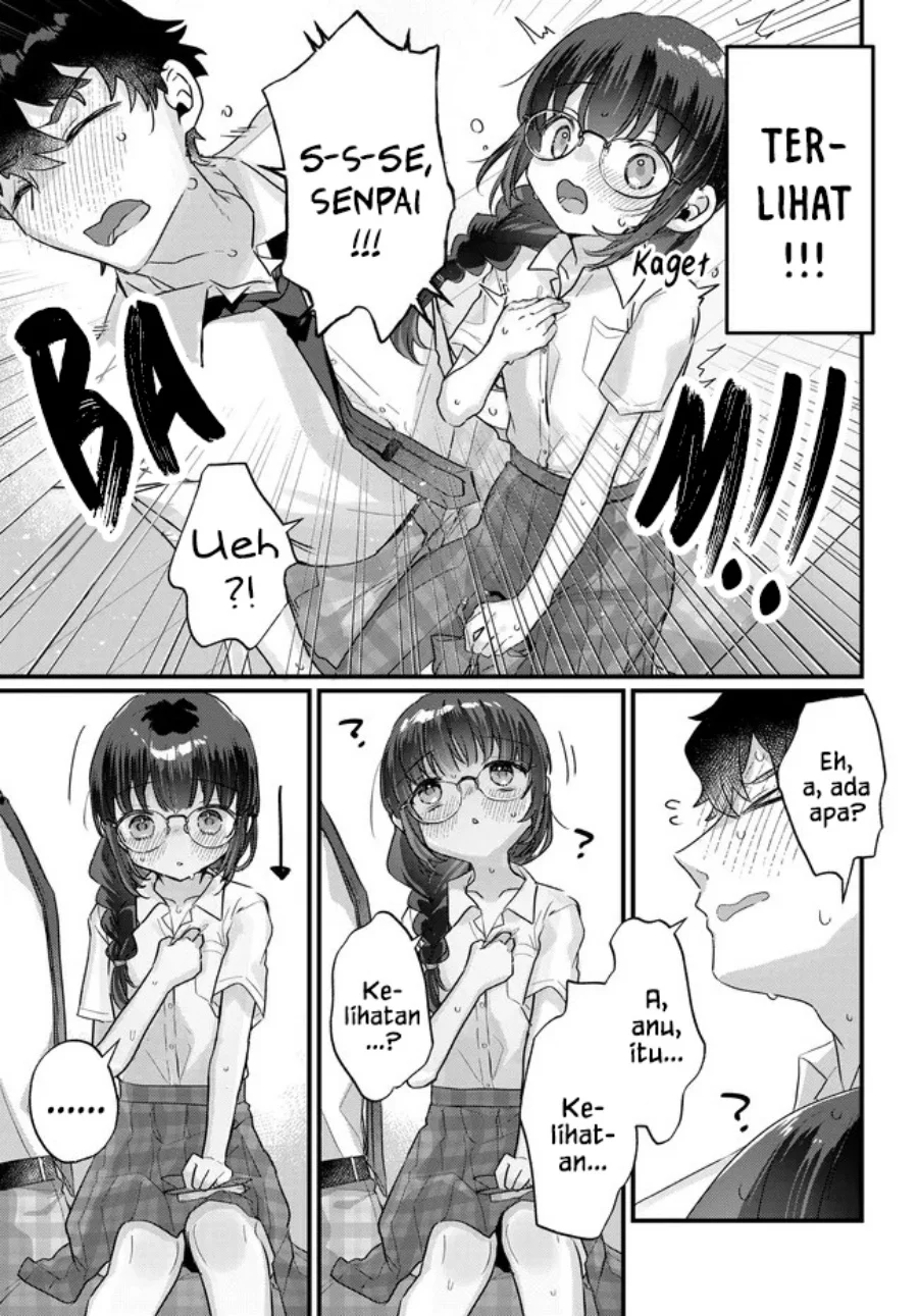 Chiisakute Kawaii Bungeibu no Chiteki na Senpai o, Hiza no Ue ni Nosetara Mainichi Suwattekuru you ni natta Chapter 2.2 Gambar 7