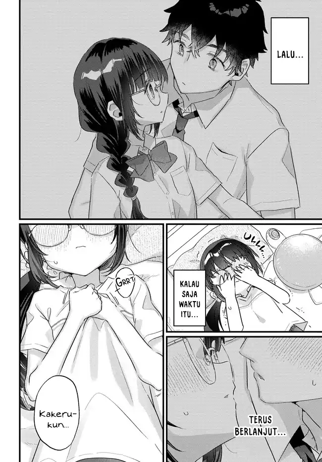 Chiisakute Kawaii Bungeibu no Chiteki na Senpai o, Hiza no Ue ni Nosetara Mainichi Suwattekuru you ni natta Chapter 3.2 Gambar 12