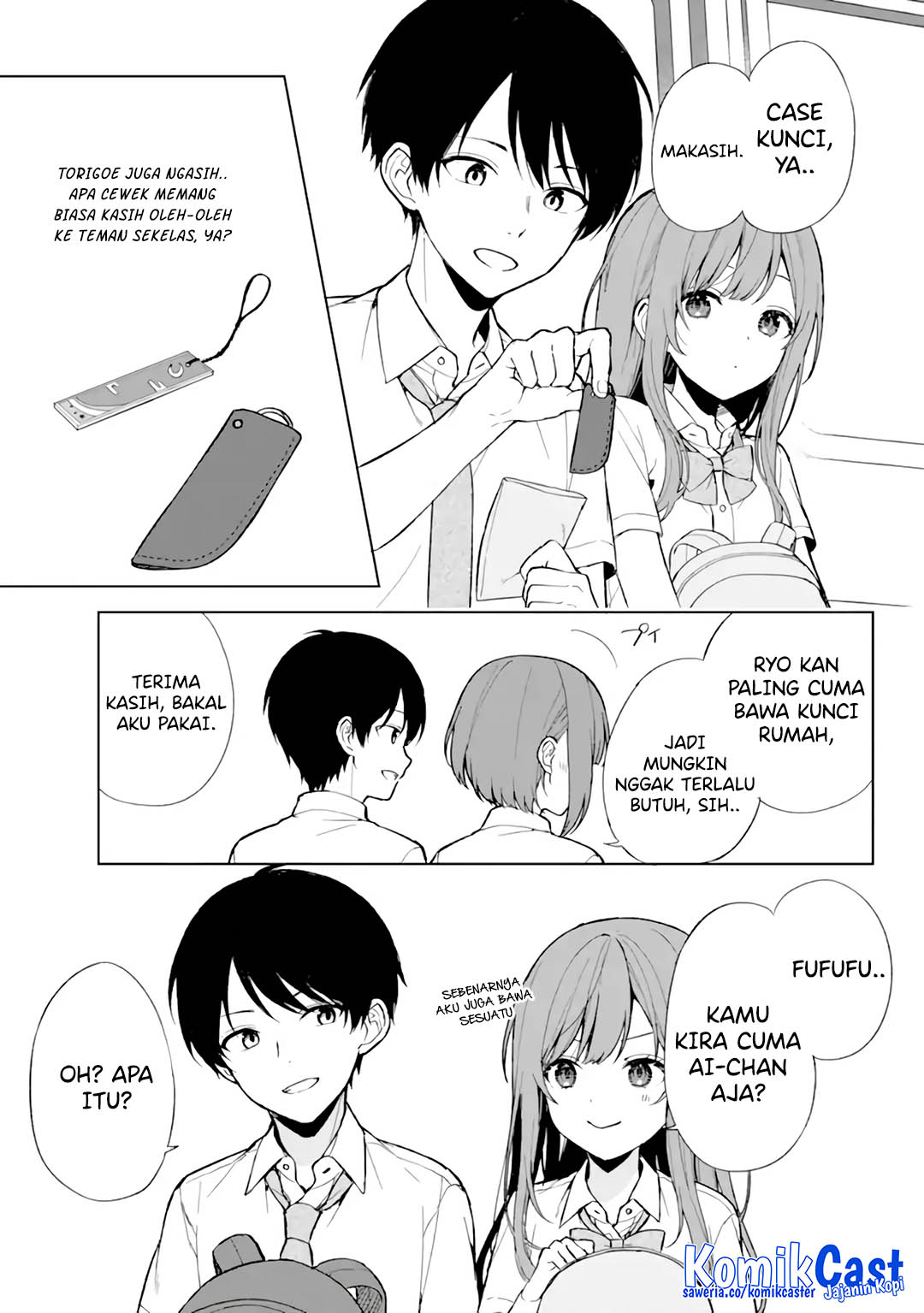 Chikan Saresou ni Natteiru S-kyuu Bishoujo wo Tasuketara Tonari no Seki no Osanajimi datta Chapter 65 Gambar 15