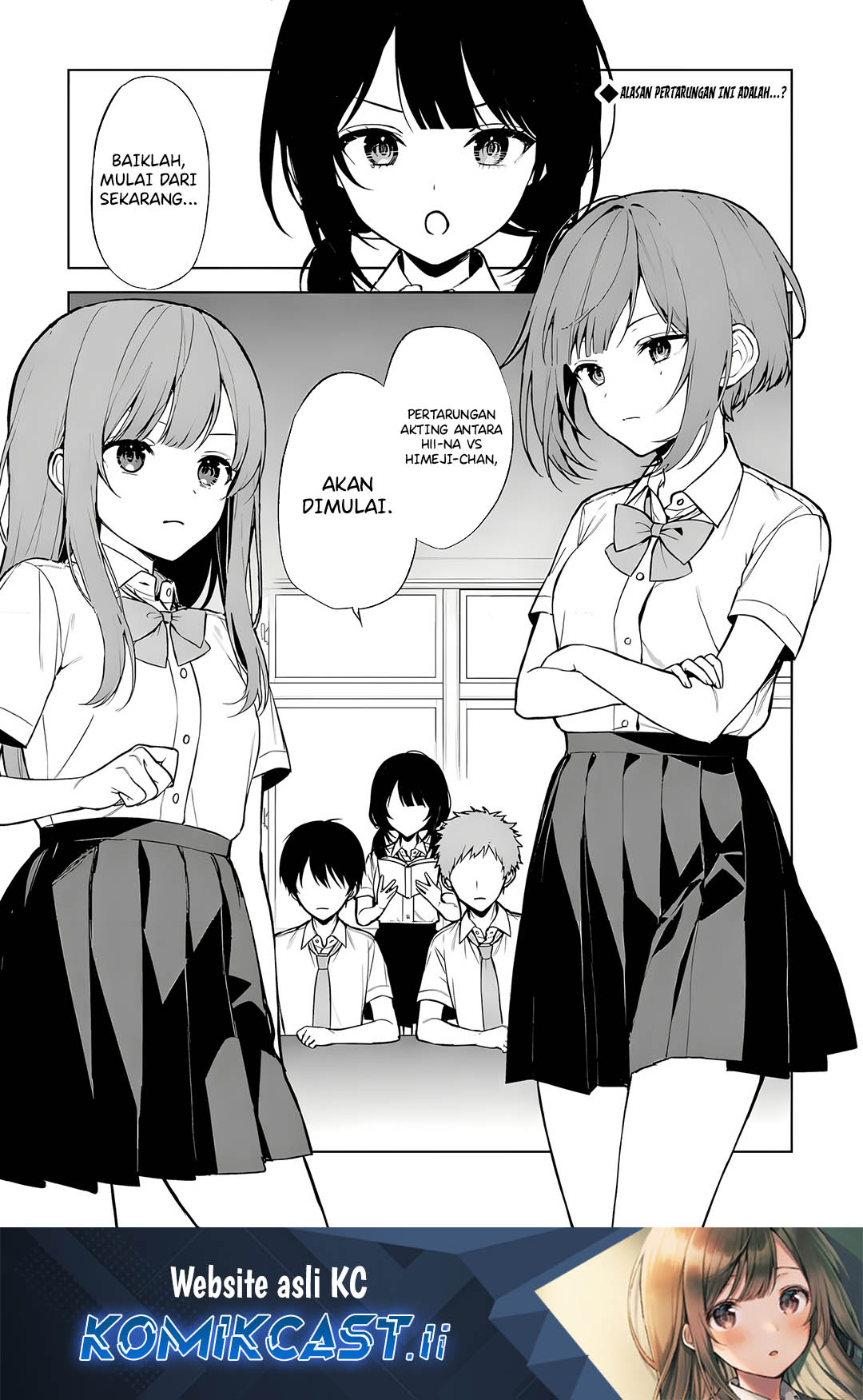 Baca Komik Chikan Saresou ni Natteiru S-kyuu Bishoujo wo Tasuketara Tonari no Seki no Osanajimi datta Chapter 66 Gambar 1