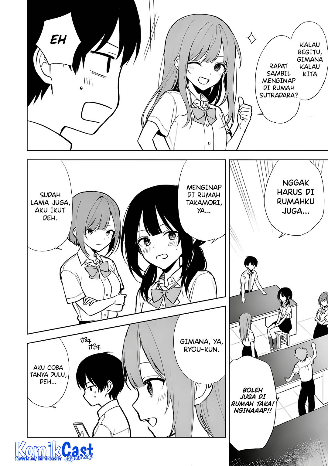 Chikan Saresou ni Natteiru S-kyuu Bishoujo wo Tasuketara Tonari no Seki no Osanajimi datta Chapter 66 Gambar 24