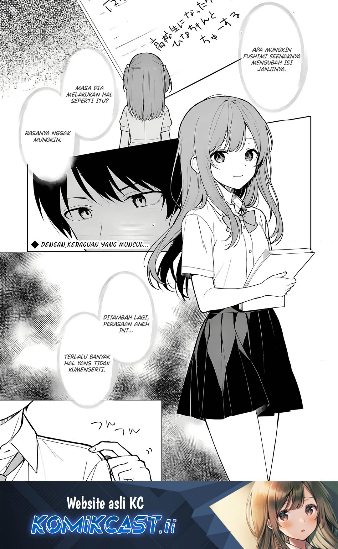 Baca Komik Chikan Saresou ni Natteiru S-kyuu Bishoujo wo Tasuketara Tonari no Seki no Osanajimi datta Chapter 70 Gambar 1