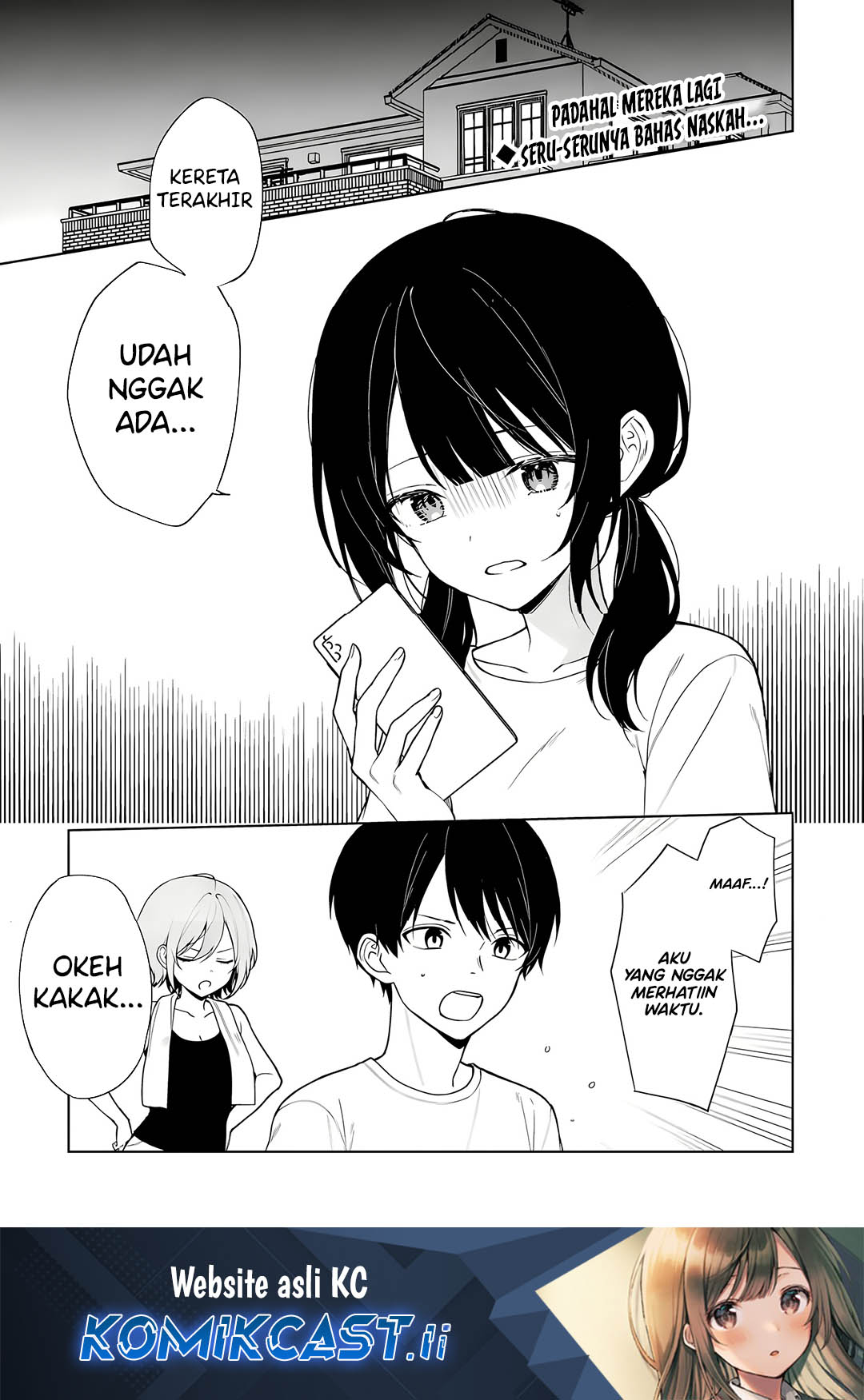 Baca Komik Chikan Saresou ni Natteiru S-kyuu Bishoujo wo Tasuketara Tonari no Seki no Osanajimi datta Chapter 71 Gambar 1