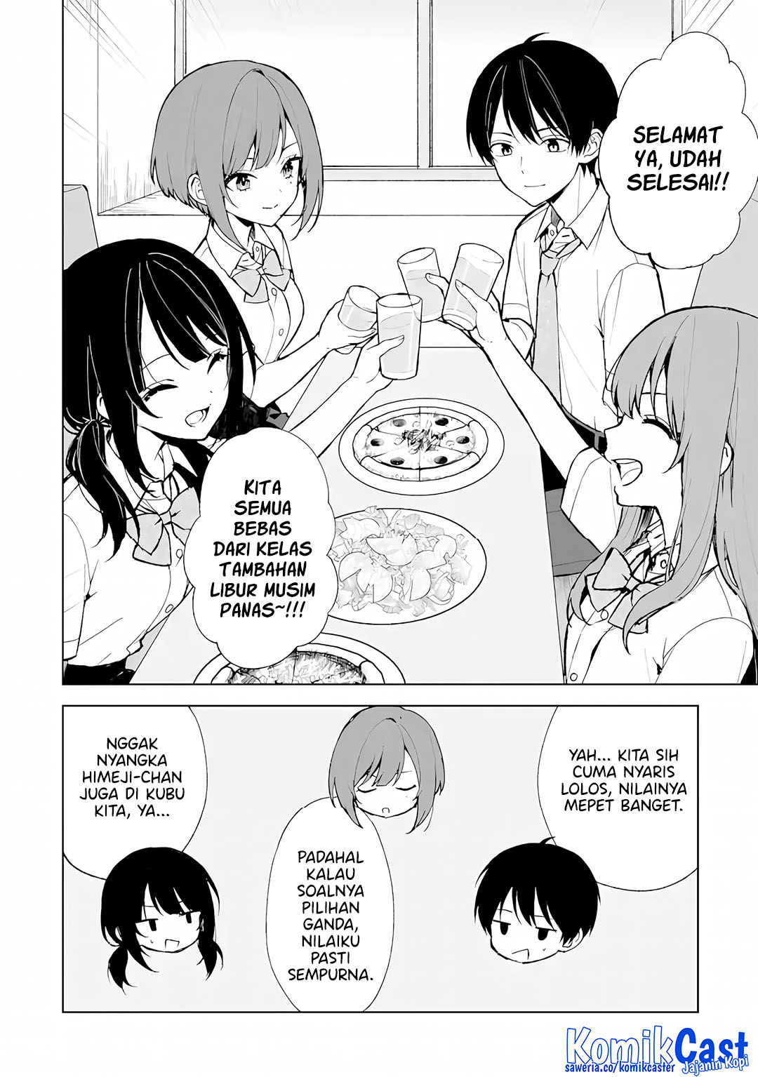 Baca Manga Chikan Saresou ni Natteiru S-kyuu Bishoujo wo Tasuketara Tonari no Seki no Osanajimi datta Chapter 74 Gambar 2