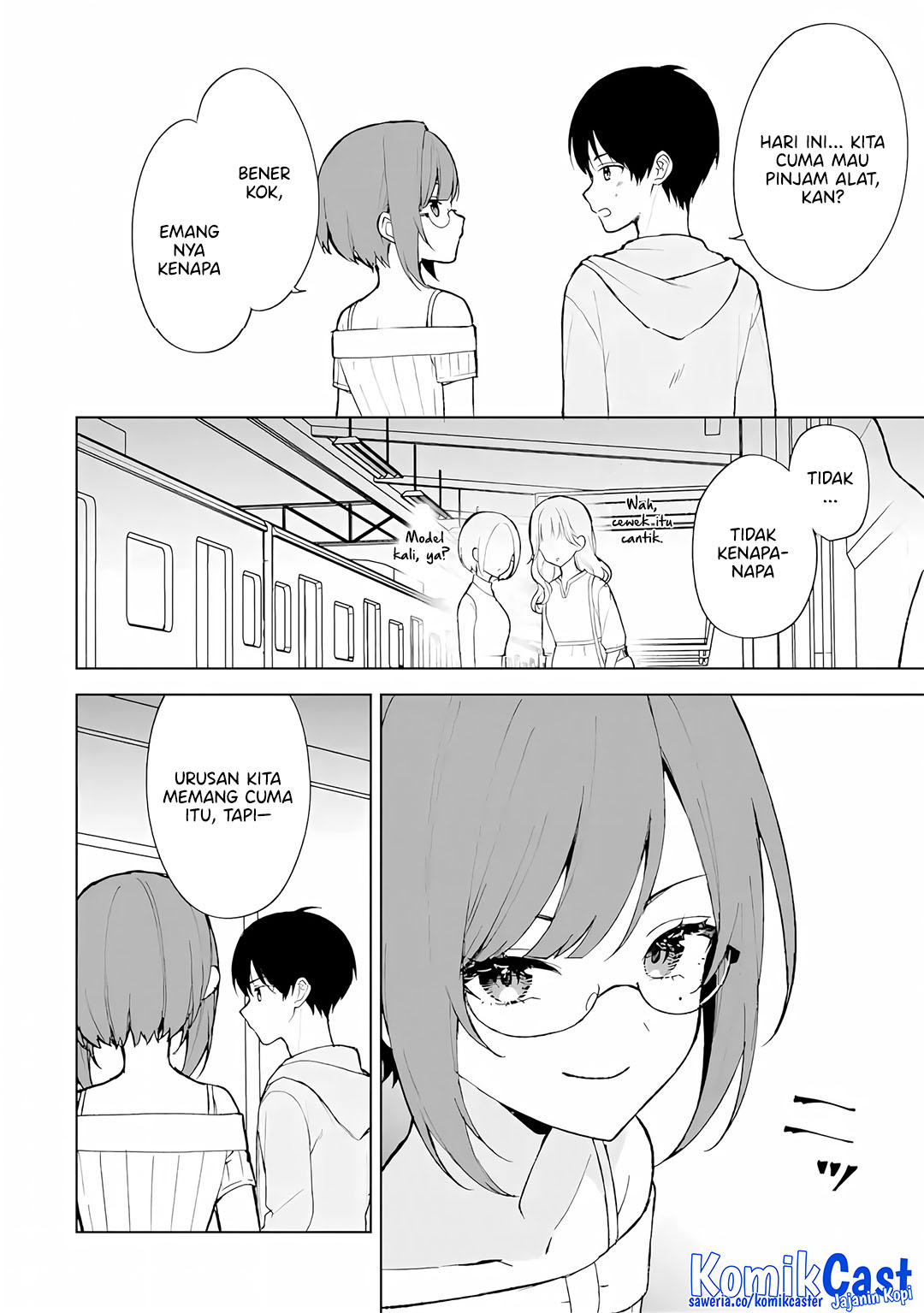 Chikan Saresou ni Natteiru S-kyuu Bishoujo wo Tasuketara Tonari no Seki no Osanajimi datta Chapter 74 Gambar 20
